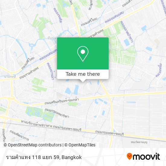 รามคำแหง 118 แยก 59 map