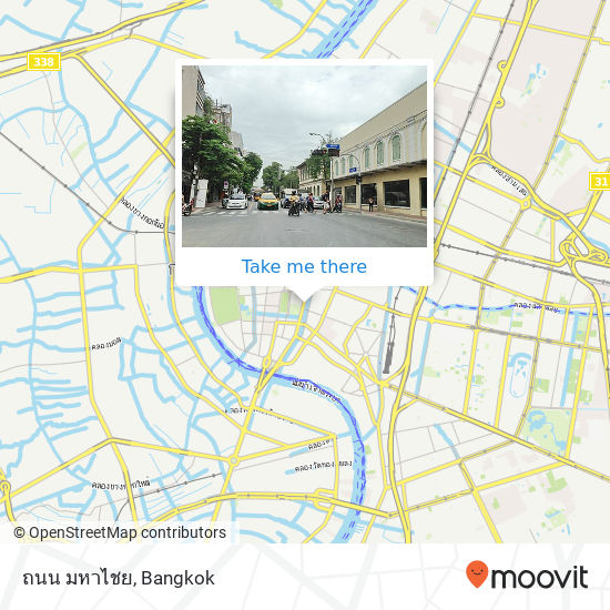 ถนน มหาไชย map