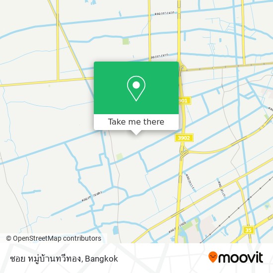 ซอย หมู่บ้านทวีทอง map