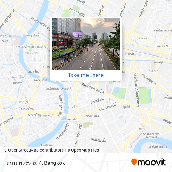 ถนน พระราม 4 map