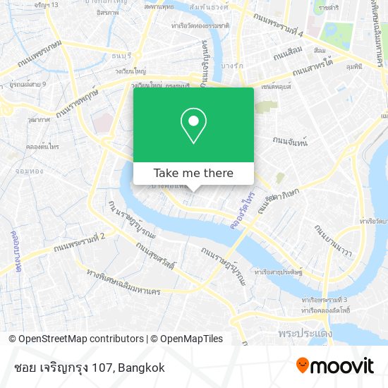 ซอย เจริญกรุง 107 map