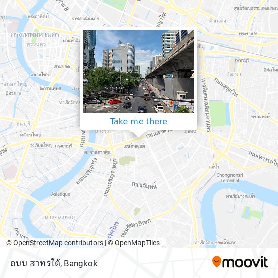 ถนน สาทรใต้ map