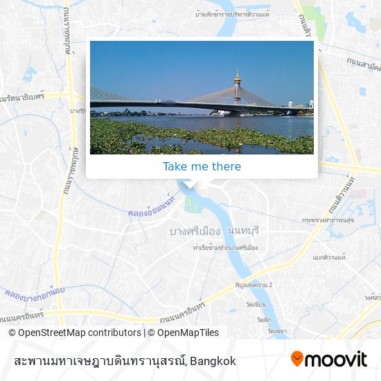 สะพานมหาเจษฎาบดินทรานุสรณ์ map