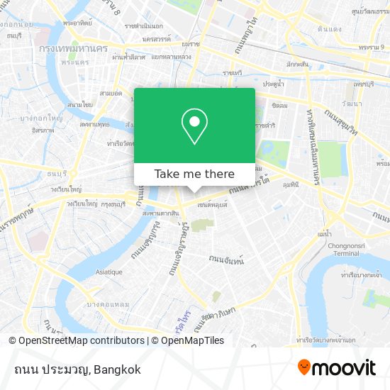 ถนน ประมวญ map