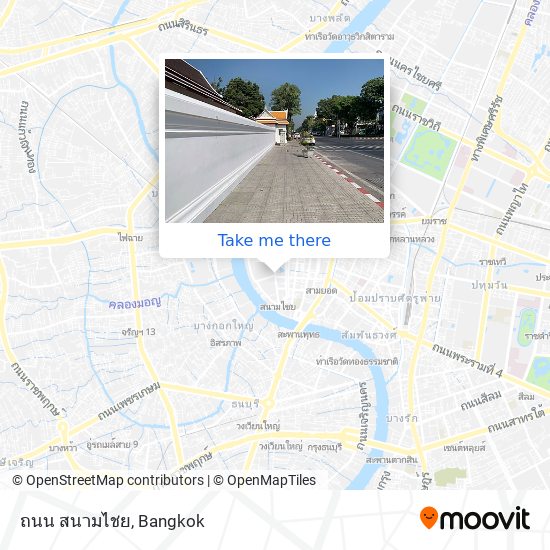 ถนน สนามไชย map