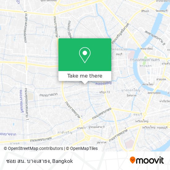 ซอย สน. บางเสาธง map