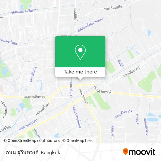 ถนน สุวินทวงศ์ map