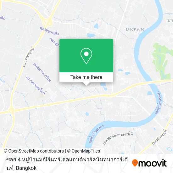 ซอย 4 หมู่บ้านมณีรินทร์เลคแอนด์พาร์คนันทนาการ์เด้นท์ map