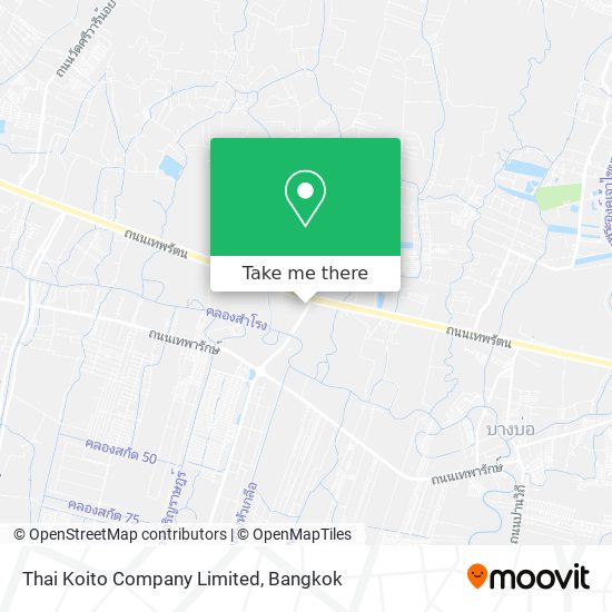 Thai Koito Company Limited map