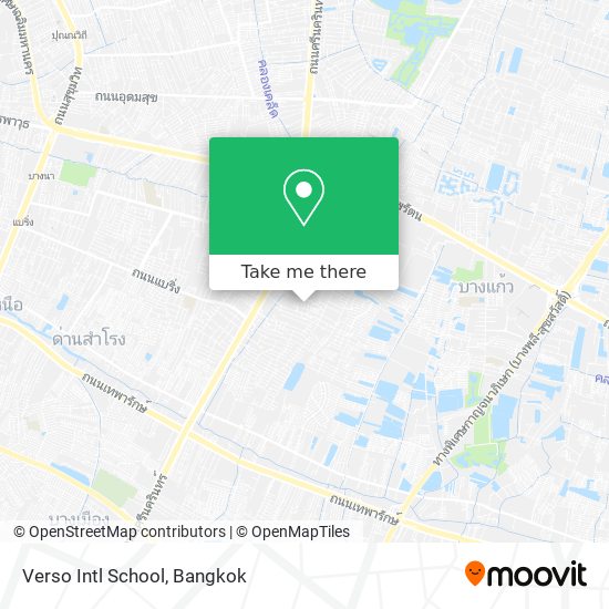 Verso Intl School map