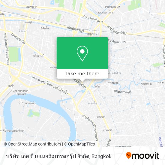 บริษัท เอส ซี เยเนอรัลเทรดกรุ๊ป จำกัด map