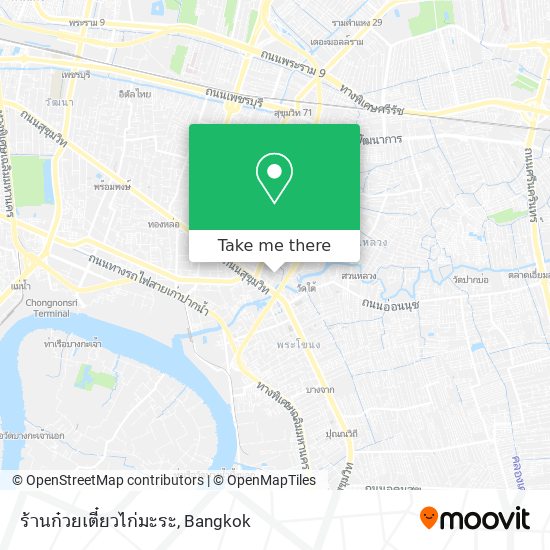 ร้านก๋วยเตี๋ยวไก่มะระ map