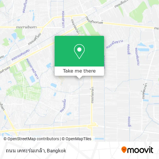 ถนน เคหะร่มเกล้า map