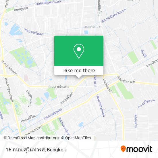 16 ถนน สุวินทวงศ์ map