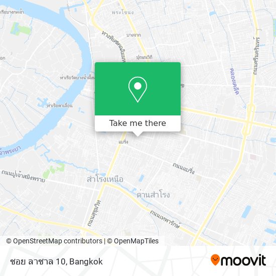 ซอย ลาซาล 10 map