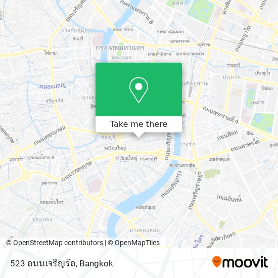 523 ถนนเจริญรัถ map
