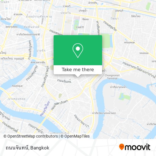 ถนนจันทน์ map