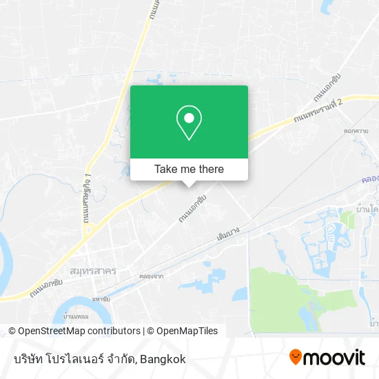 บริษัท โปรไลเนอร์ จํากัด map