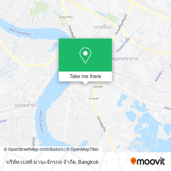บริษัท เบสท์ มานะจักรกล จํากัด map