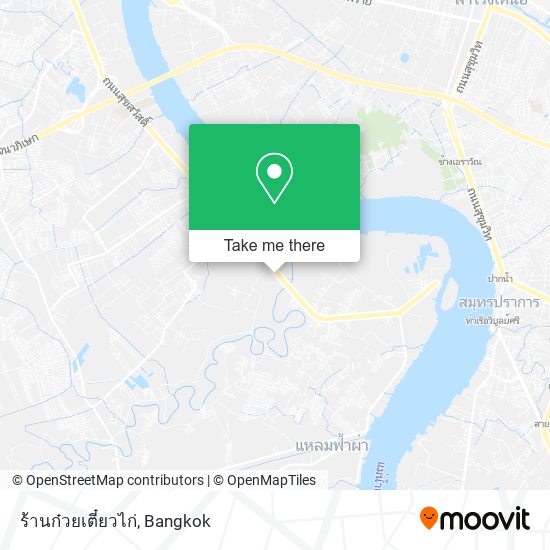 ร้านก๋วยเตี๋ยวไก่ map