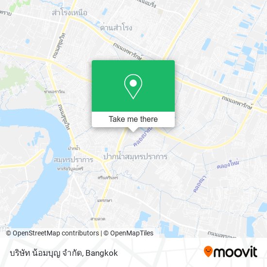 บริษัท น้อมบุญ จํากัด map