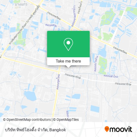 บริษัท ทิพย์โฮลดิ้ง จํากัด map