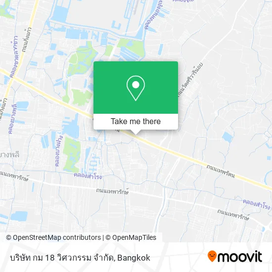 บริษัท กม 18 วิศวกรรม จํากัด map