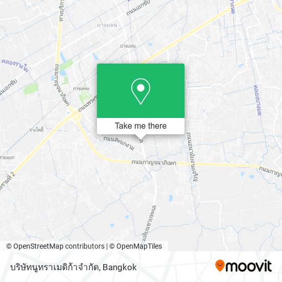 บริษัทนูทราเมดิก้าจํากัด map
