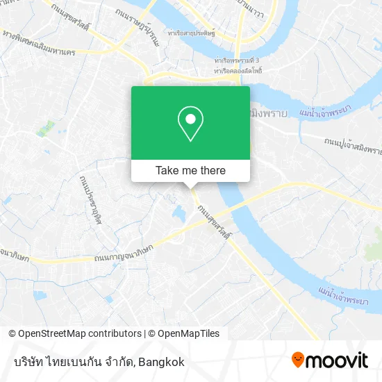บริษัท ไทยเบนกัน จํากัด map