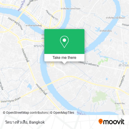 วัดบางหัวเสือ map
