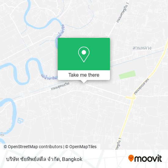 บริษัท ชัยทิพย์สตีล จํากัด map