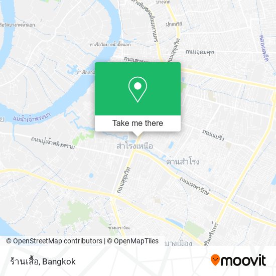 ร้านเสื้อ map
