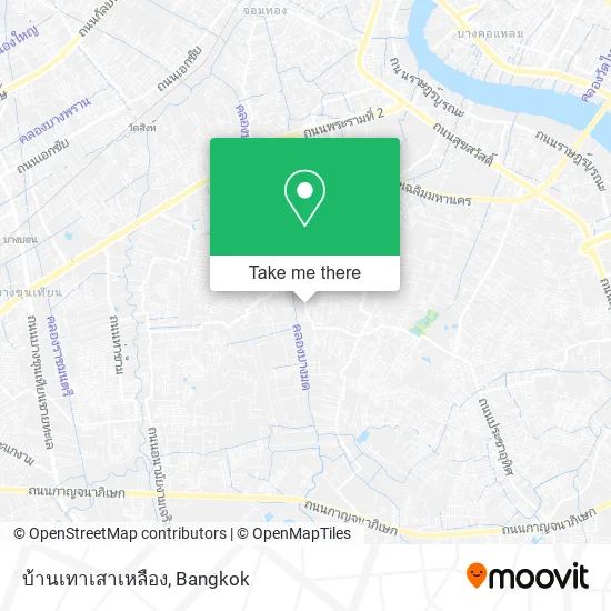 บ้านเทาเสาเหลือง map