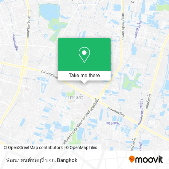 พัฒนายนต์ชลบุรี บจก map