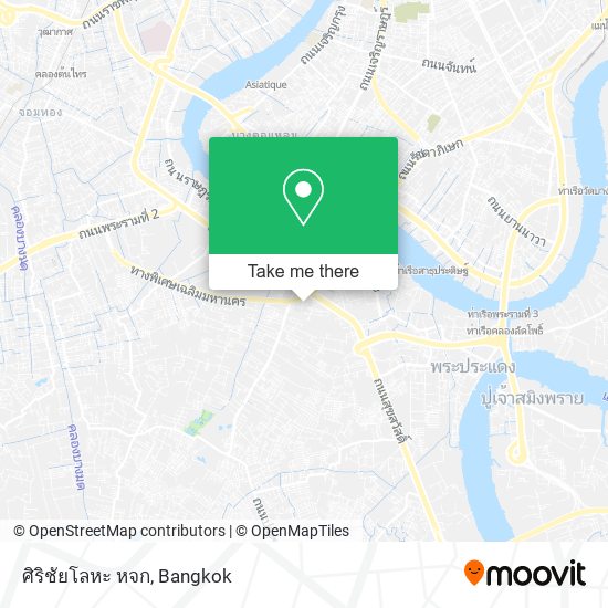 ศิริชัยโลหะ หจก map