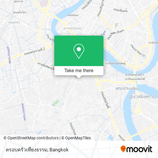 ครอบครัวเที่ยงธรรม map