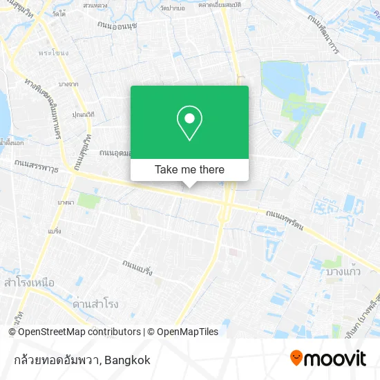 กล้วยทอดอัมพวา map