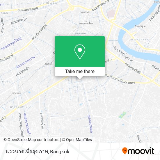 แววนวดเพื่อสุขภาพ map