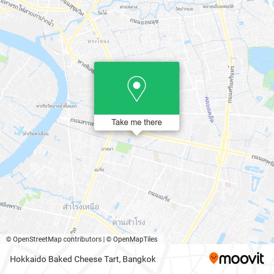 Hokkaido Baked Cheese Tart map