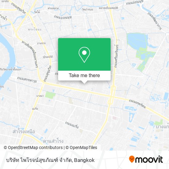 บริษัท ไพโรจน์สุขภัณฑ์ จํากัด map