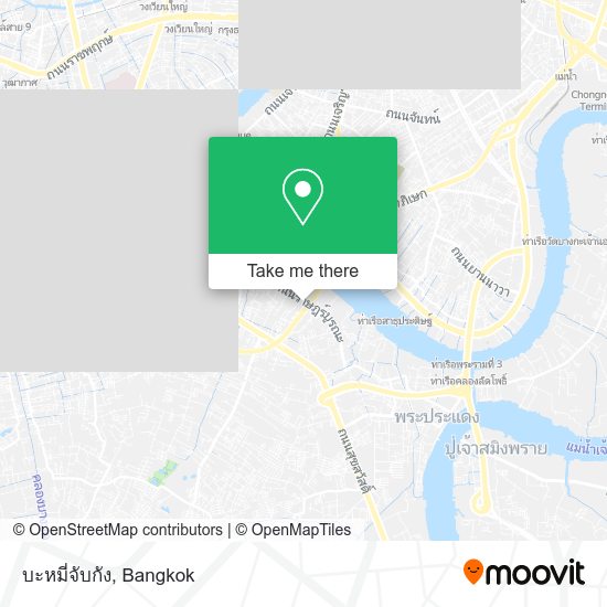 บะหมี่จับกัง map