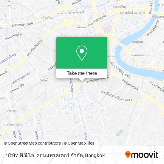 บริษัท พี.จี.ไอ. คอนแทรคเตอร์ จํากัด map