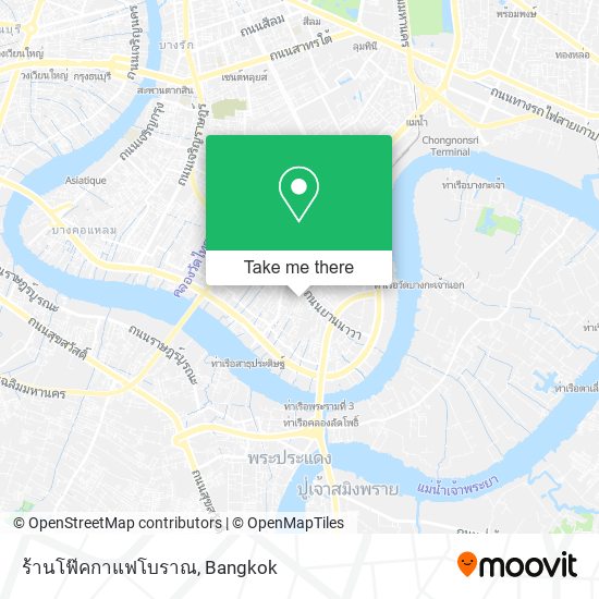 ร้านโฟ๊คกาแฟโบราณ map