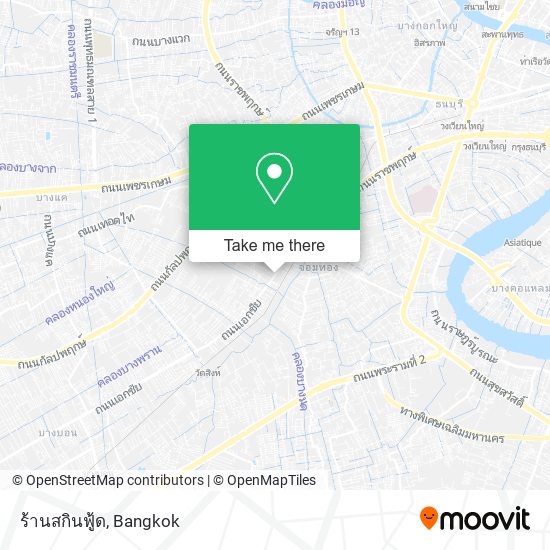 ร้านสกินฟู้ด map