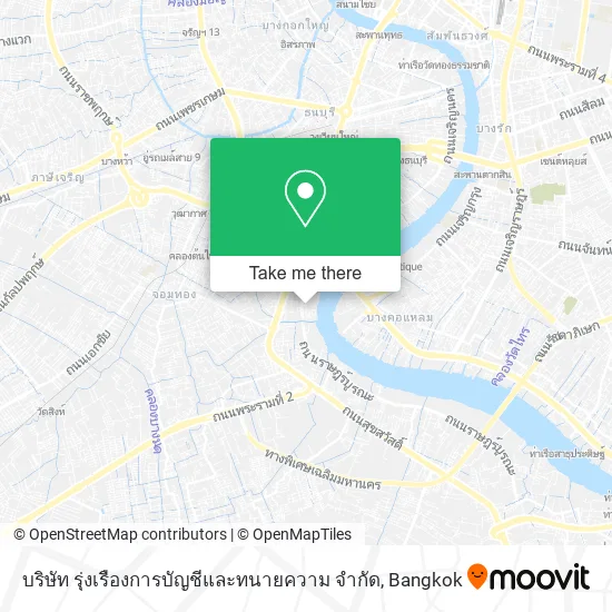 บริษัท รุ่งเรืองการบัญชีและทนายความ จํากัด map