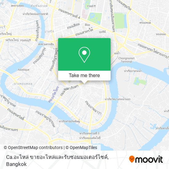 Ca.อะไหล่ ขายอะไหล่และรับซ่อมมอเตอร์ไซค์ map