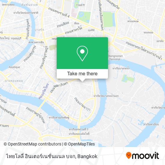 ไทยโลลี่ อินเตอร์เนชั่นแนล บจก map