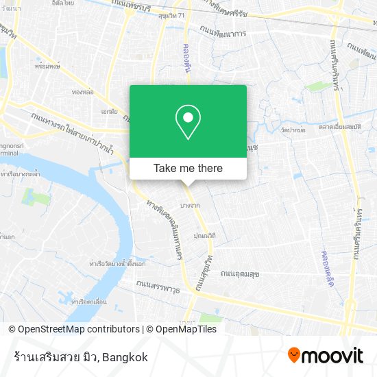 ร้านเสริมสวย มิว map