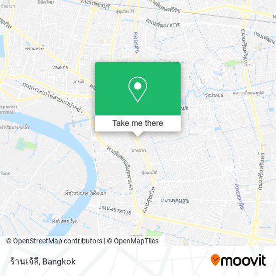 ร้านเจ้ลี map