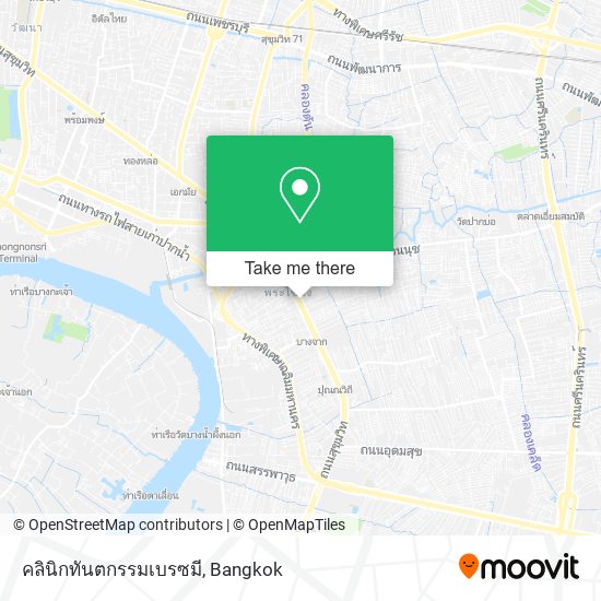 คลินิกทันตกรรมเบรซมี map